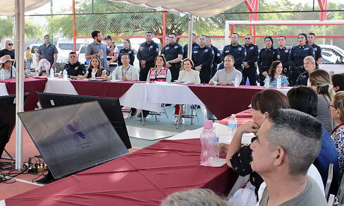 Inicia SSP Jornada Permanente por la Paz en la colonia Primero Hermosillo