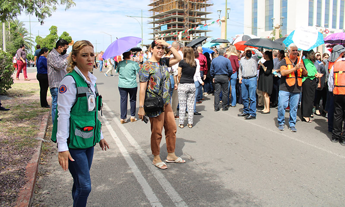 Participarán 416 inmuebles en simulacro 2023 en Sonora