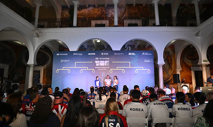 Se inaugura con éxito Final de la Copa Mundial de Tiro con Arco 2023