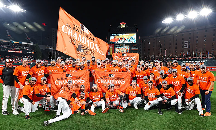 Se coronan Orioles en la división Este