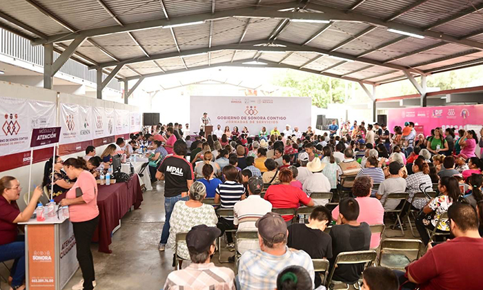 Llevan feria de servicios a la Nuevo Hermosillo