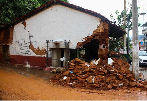 Huracán ‘Lidia’ dejó un muerto en Nayarit; evaluarán daños en Jalisco