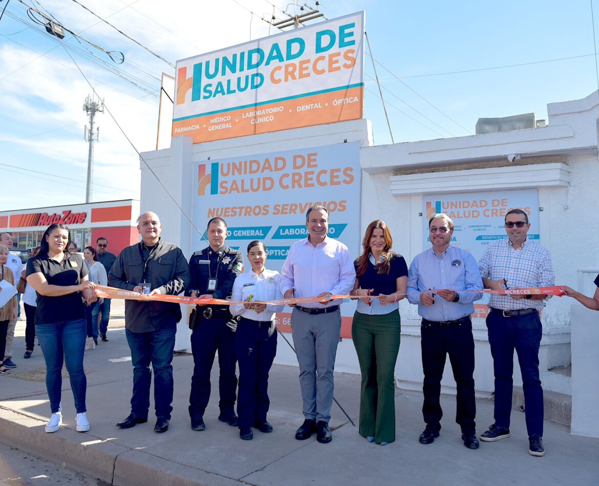 Inauguran Unidad de Salud CRECES para policías municipales