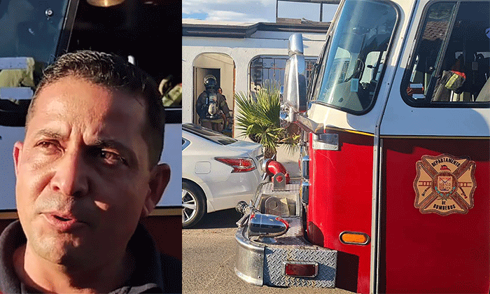 Moviliza a bomberos supuesta explosión en la colonia Lomas de Linda Vista