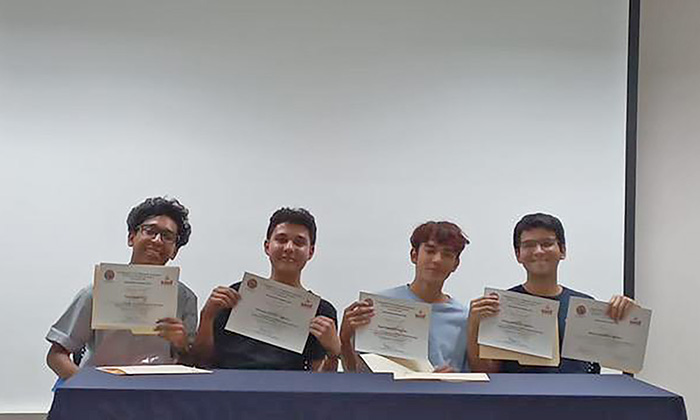 Estudiantes de Cobach representan a Sonora en la Olimpiada Nacional de Física