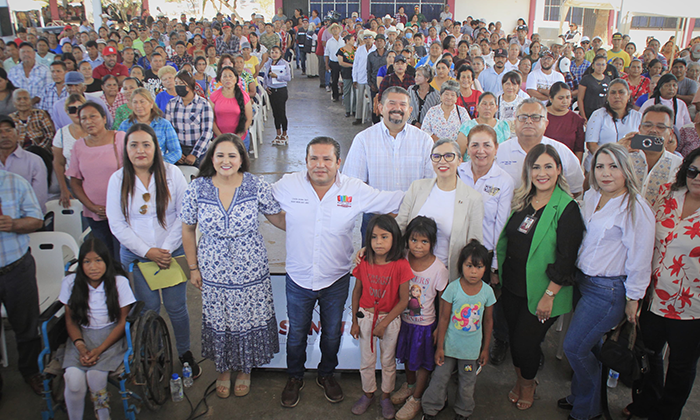 Entregan apoyos a damnificados por Hilary en el municipio de Benito Juárez