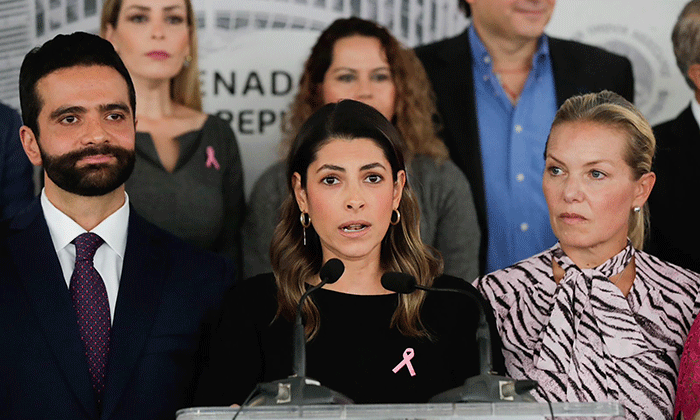 Presenta iniciativa de Ley General de Cáncer; La senadora Sylvana Beltrones