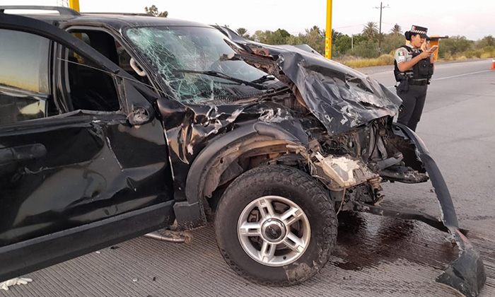 Deja encontronazo un muerto en la carretera Altar-Caborca