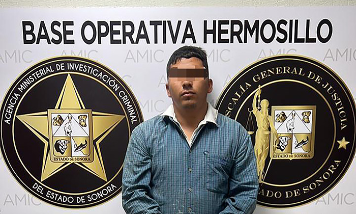 Captura a “El 03” por homicidio en Nogales; Elementos de la AMIC