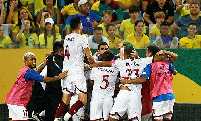 Saca Venezuela histórico empate ante Brasil