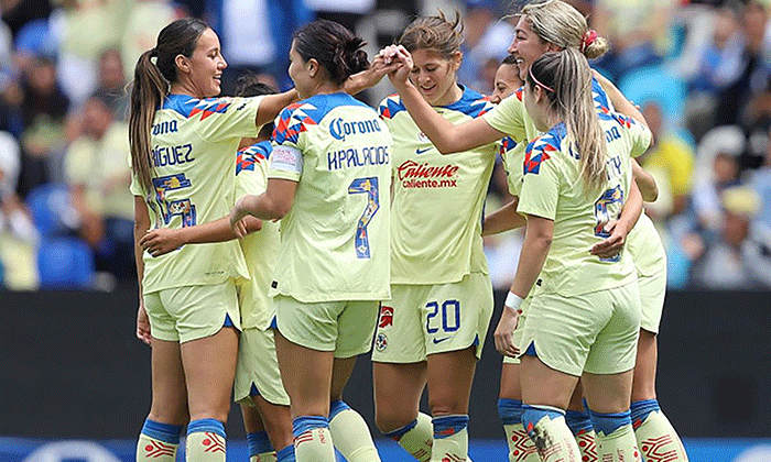 Golea América Femenil a Puebla por 6-1