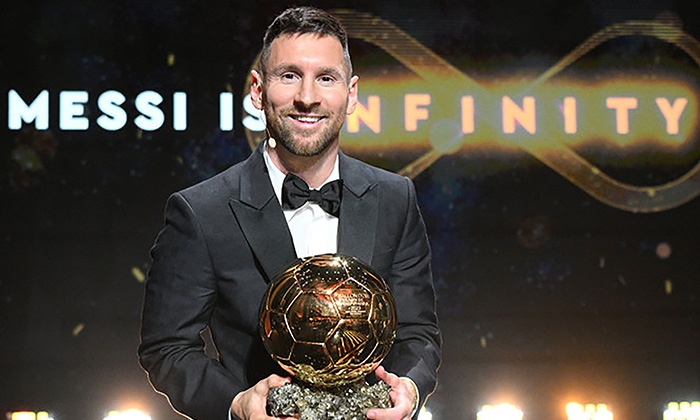 Logra Messi su octavo Balón de Oro