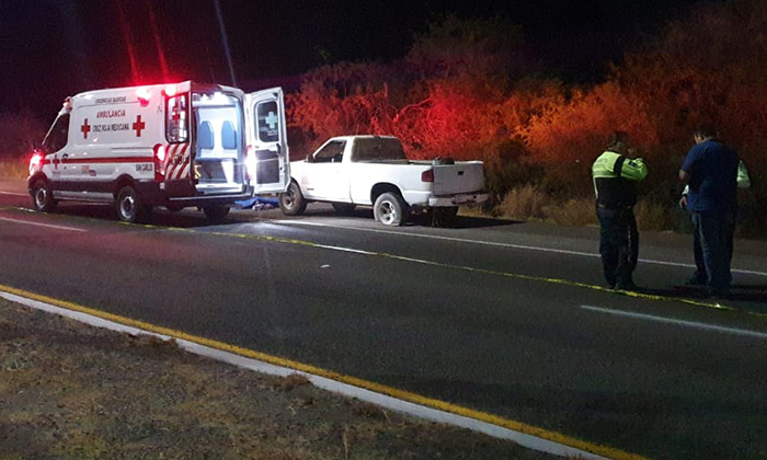 Muere motociclista tras choque en Guaymas