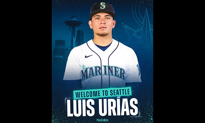 Cambian a Luis Urías a Marineros de Seattle