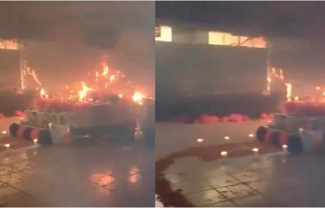 Altares de Día de Muertos se incendian en Tamaulipas al interior de escuelas