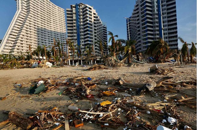 López Obrador prevé que en marzo-abril de 2024 estén rehabilitados 35 hoteles en Acapulco