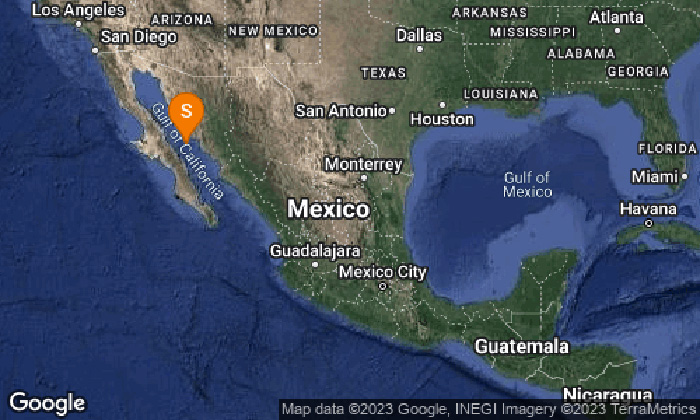 “Sacude” sismo región de Guaymas y Empalme; Se registró una intensidad de 4.9
