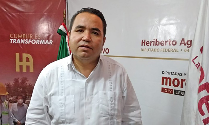 Deja Heriberto Aguilar dirigencia de Morena en Sonora