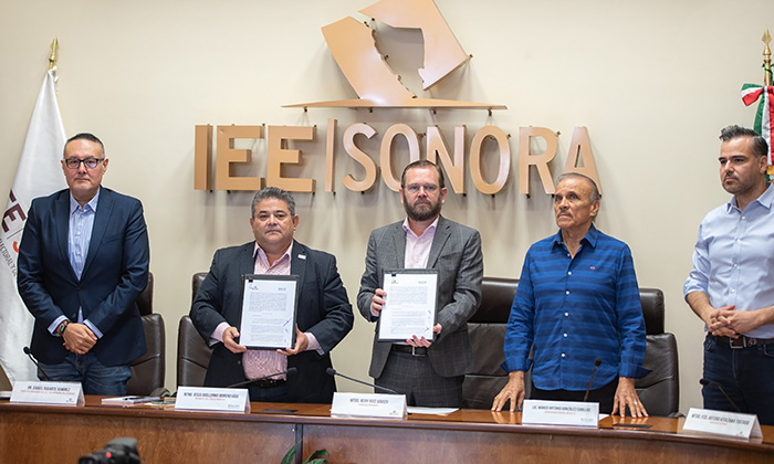 Firman convenio de colaboración IEE e Incide para promover participación ciudadana