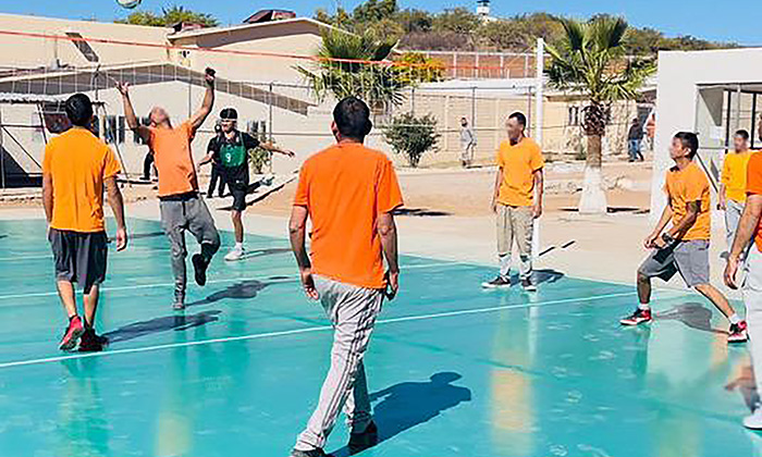 Fomentan actividades deportivas en penales de Sonora