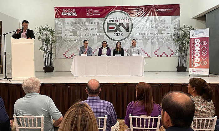 Realizan Expo Negocios San Carlos 2023 en Guaymas