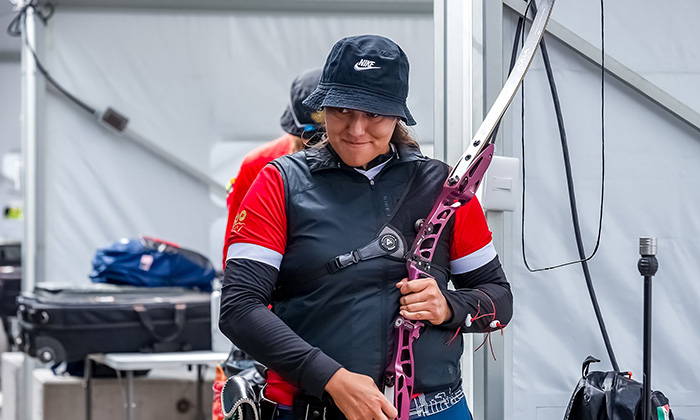 Alejandra Valencia va a semifinales en individual