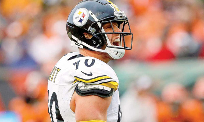 T.J. Watt mejor de su generación; feroz cazacabezas