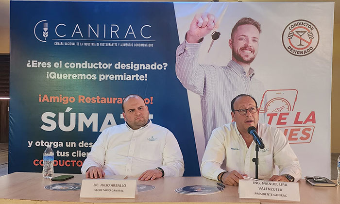 Refuerzan Canirac en Hermosillo campaña de Conductor Designado