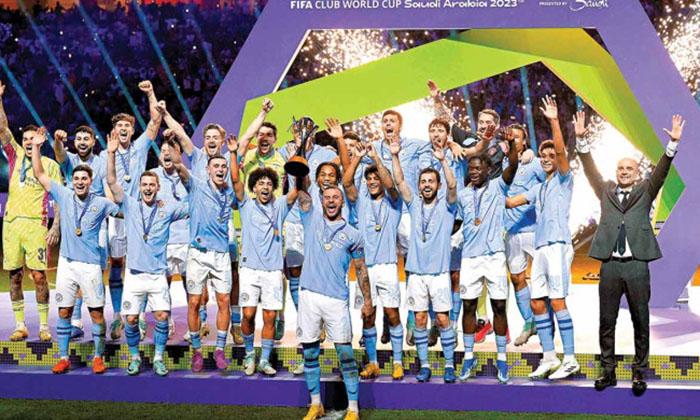 El Manchester City está en la cima; ganan el Mundial de Clubes