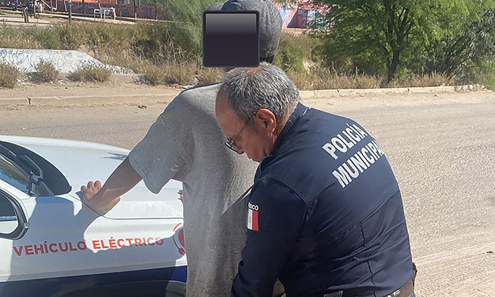 Aprehenden a sujeto con crystal en la colonia Sahuaro