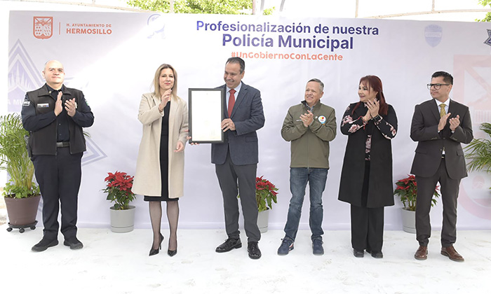 Recibe Policía Municipal certificación Certipol