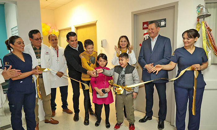 Inauguran sala de quimioterapia ambulatoria pediátrica en el hospital “Dr. Ignacio Chávez”