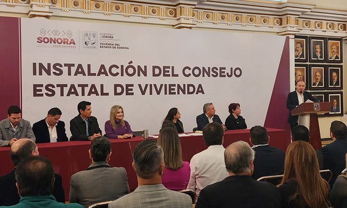 Instalan Consejo Estatal de Vivienda; Autoridades estatales