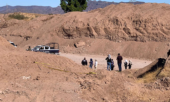 Localizan cementerio clandestino en Guaymas