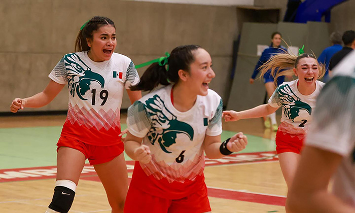 Sonorense contribuye en título de México en handball en el Internacional U19