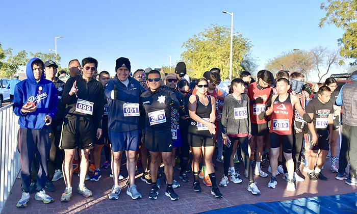 Participa Toño Astiazarán en Carrera del Policía