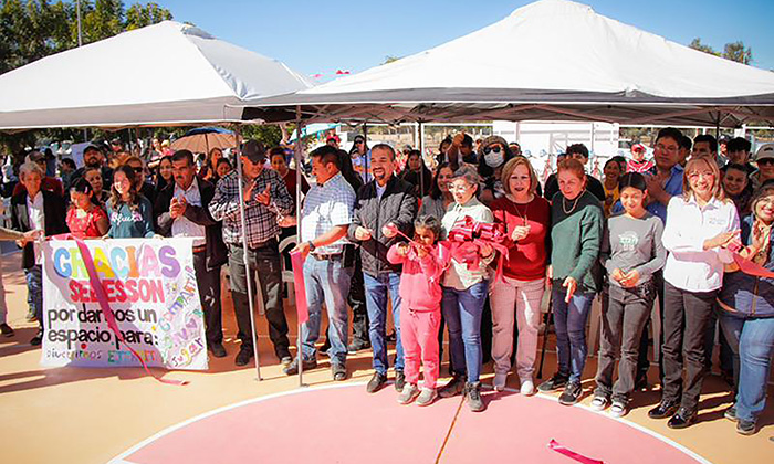 Invierten 1.7 mdp en rehabilitación de parque en Huatabampo