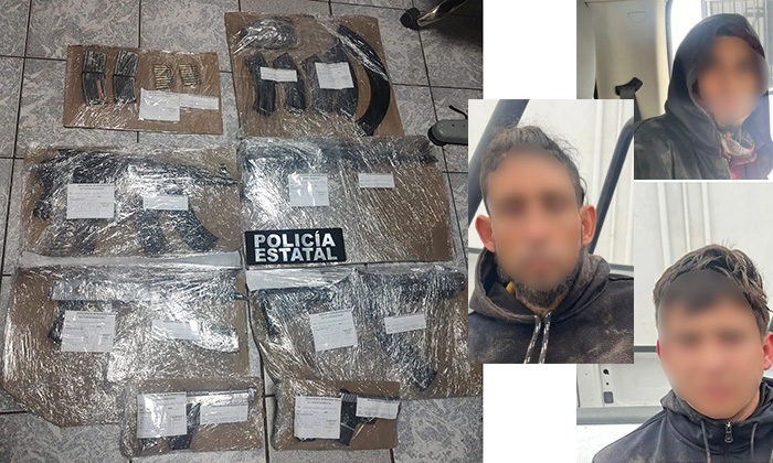 Arrestan a cuatro presuntos delincuentes en Ciudad Obregón