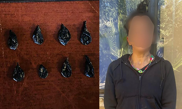 Arrestan a mujer con droga crystal en la colonia Cañada de Los Negros