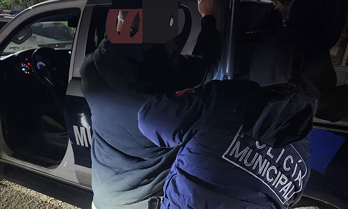 Capturan a sujeto por garrotear a su mujer en el poblado Miguel Alemán