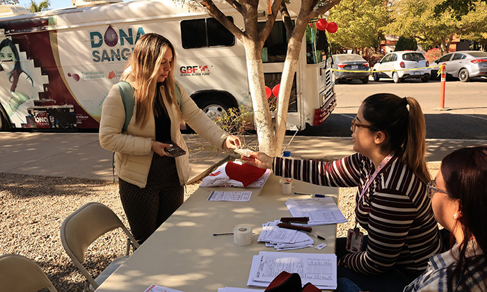 Inicia jornada de donación voluntaria de sangre en la Unison