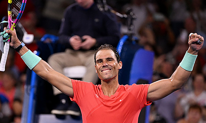 Rafael Nadal tiene triunfal regreso