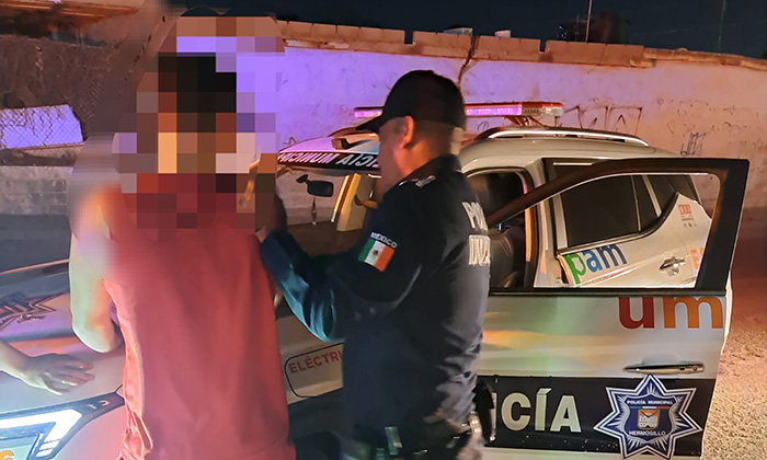 Capturan a “tirador” bien surtido de drogas en la colonia Solidaridad