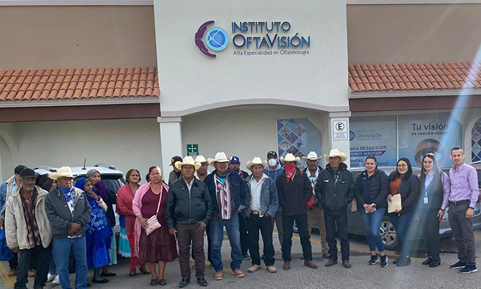 Llevan jornada oftalmológica a Loma de Bácum; Autoridades estatales