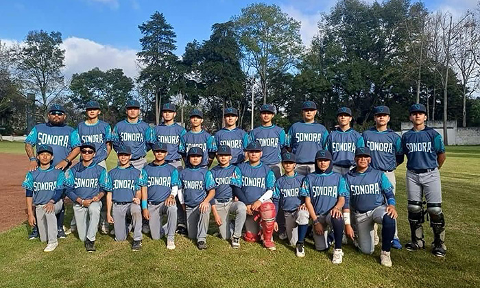 Pasa Sonora invicto a segunda ronda en el Campeonato Nacional de Béisbol U15