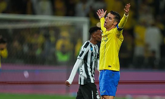 Suspenden a Cristiano Ronaldo durante un juego