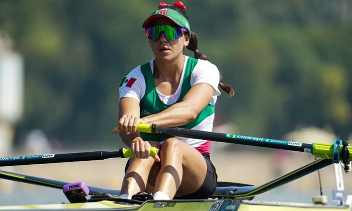 ¡Es olímpica! La mexicana Kenia Lechuga logra su pase en remo a París 2024