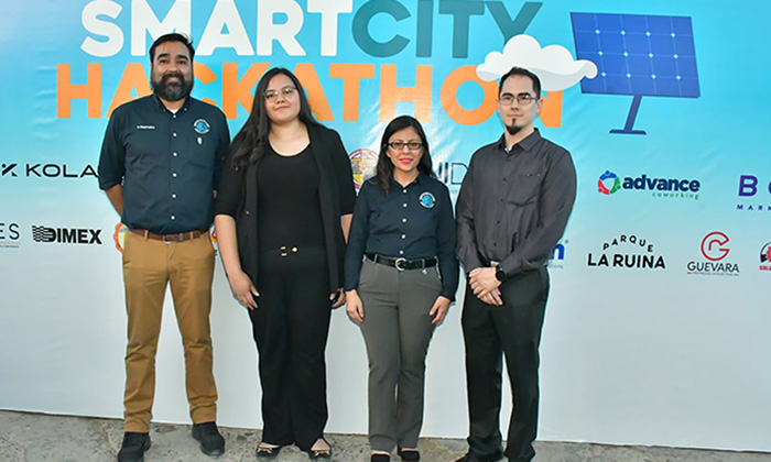 Exponen proyectos a favor del medioambiente en el Smart City Hackathon 2024