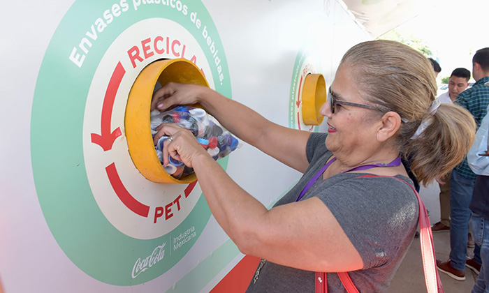 Responden hermosillenses a reciclacentros