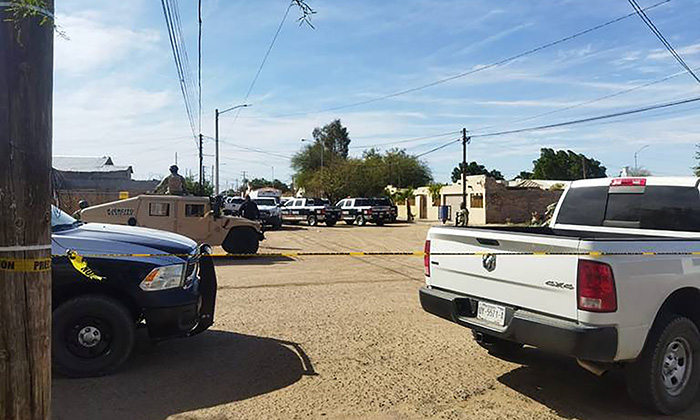 Aseguran a cuatro delincuentes con armas y vehículos en San Luis Río Colorado